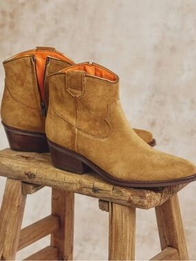 Penelope Chilvers Cassidy Suede Cowboy Boot